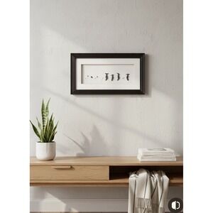 Sharon Nowlan Pebble Sea Glass Framed Wall Art‎ Celebrate Togetherness Decor